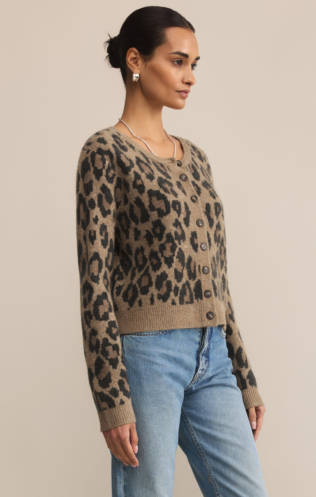 Z Supply Wild Outlook Cardigan in Desert Tan