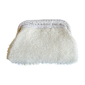 Gaby & Grace  Maui Seashell Beaded Handbag