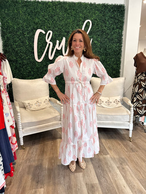 Victoria Dunn Kai Maxi in Azalea