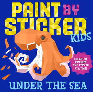 Paint by Sticker Book: Under the Sea