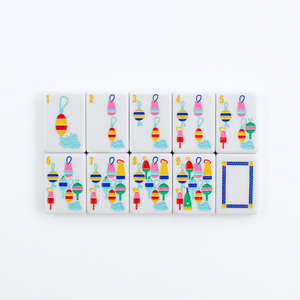 My Fair Mahjong The New England Series: Mahjong Set with Nautical Flair