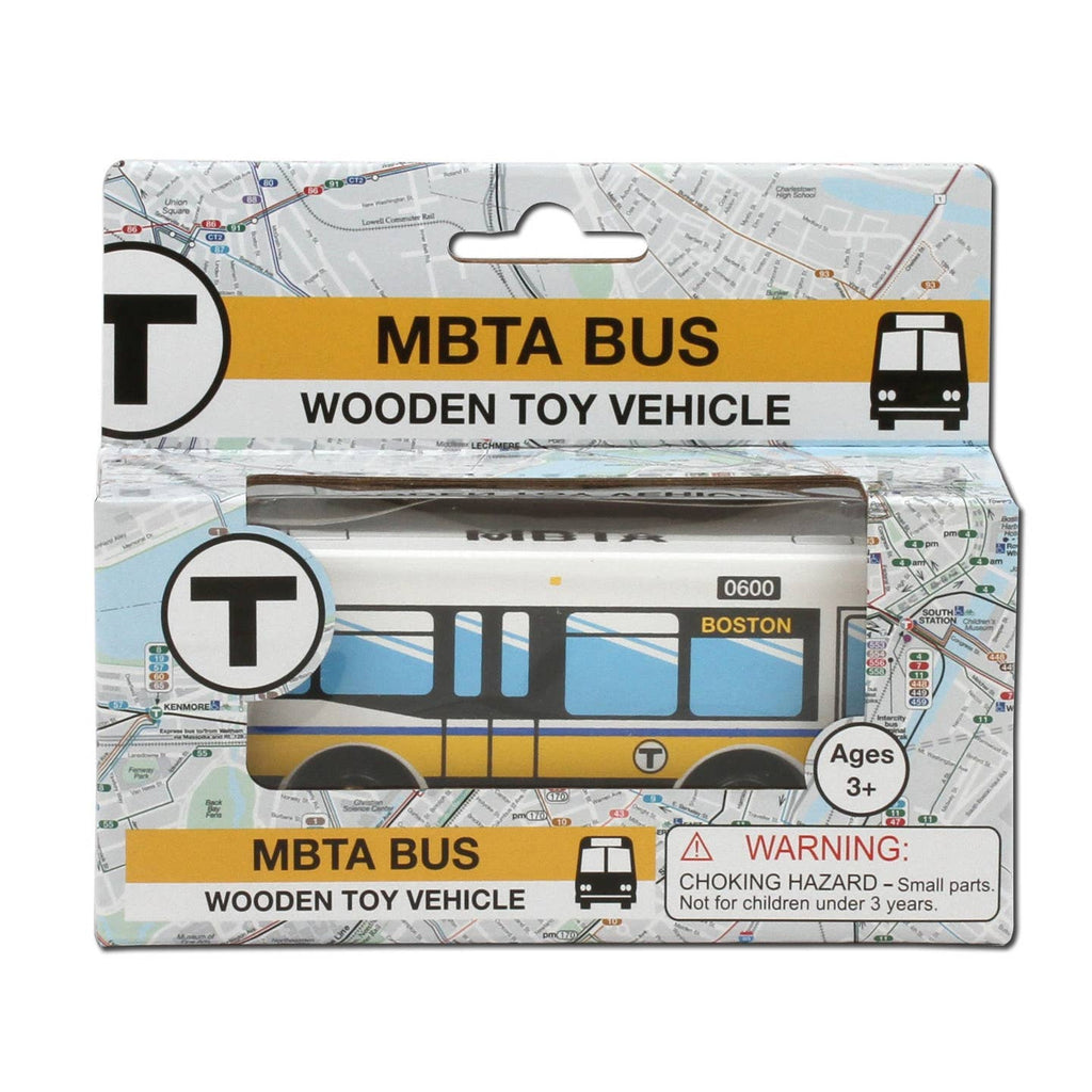 MBTAgifts Wooden Boston Bus