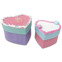 Iscream Make Your Own Heart Cake Box