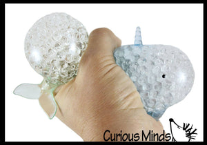 Curious Minds Toys Narwhal Sensory Stress Toy