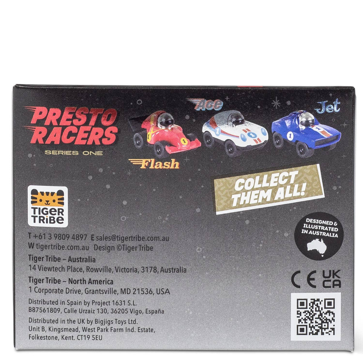 Tiger Tribe Presto Racers in Flash Red