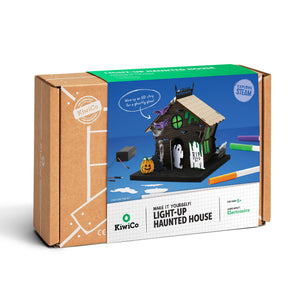 KiwiCo Halloween Light Up Haunted House Science Kit for Kids