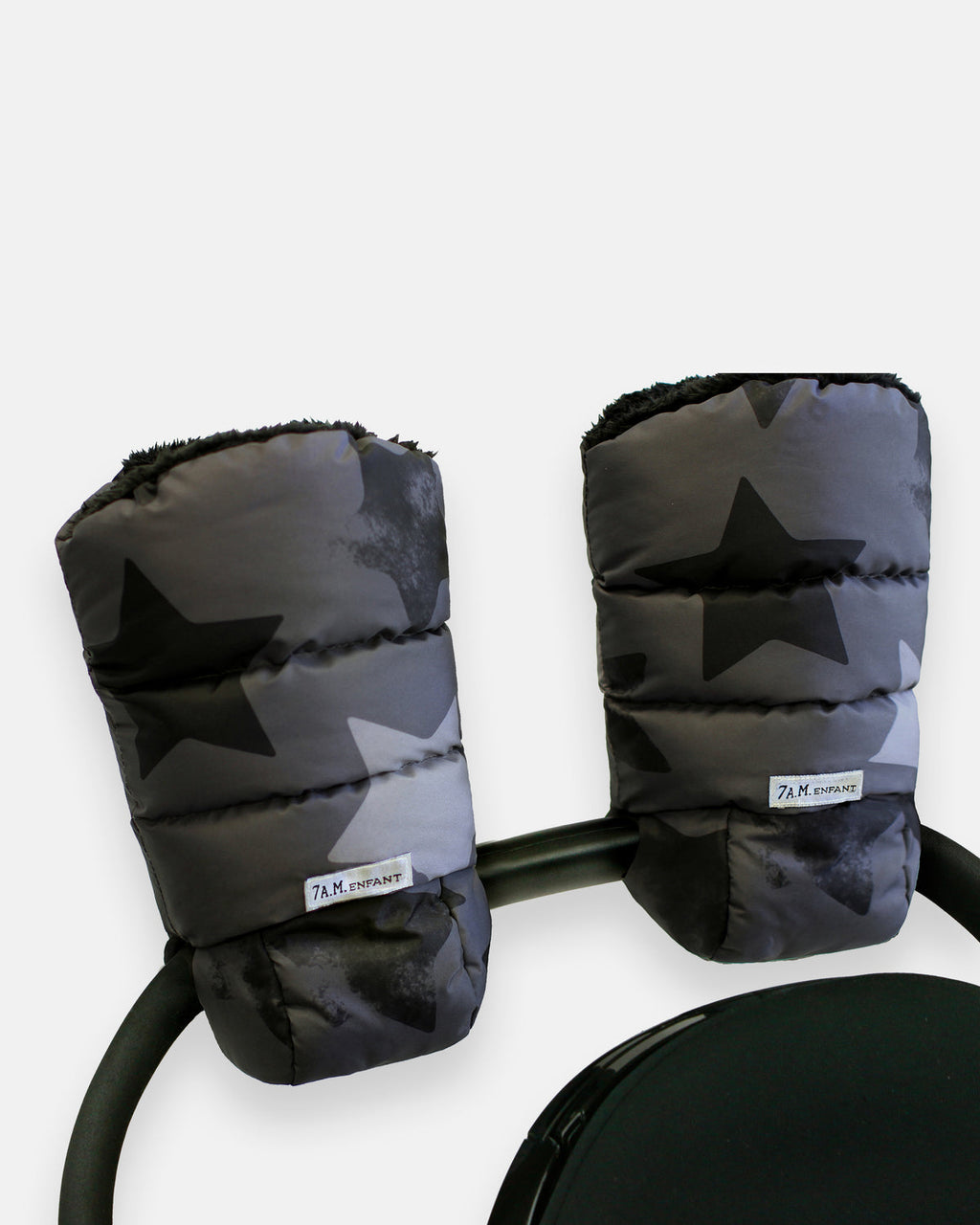 7AM Enfant Warmmuffs in Stella Star Print