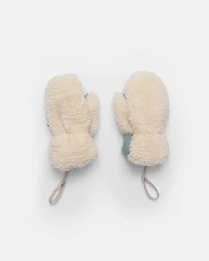 7AM Enfant Sherpa Benji Appliqué Mitten in Mirage