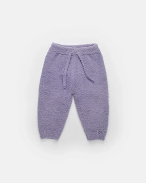 7AM Enfant Fuzzy Boxy Lounge Pant in Taro
