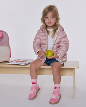 7AM Enfant Compact Warm Roll Me Puffer in Ash Rose