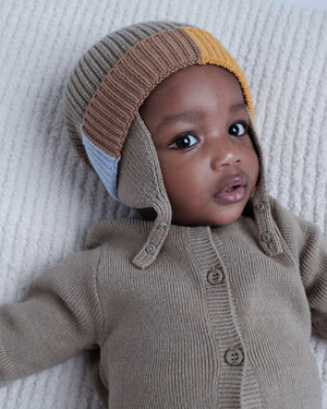 7 A.M. Enfant Chunky Beanie with Ear Flap in Multiple Colors