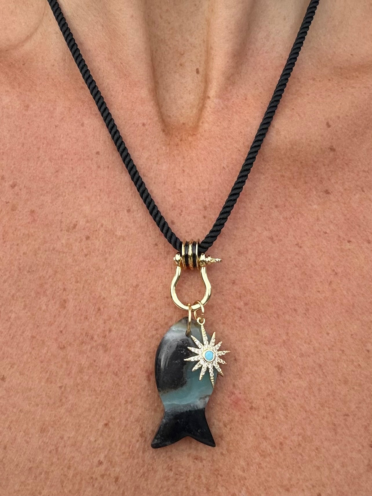 Forever Blythe Signature Fish Pendant Necklaces