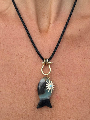 Forever Blythe Signature Fish Pendant Necklaces
