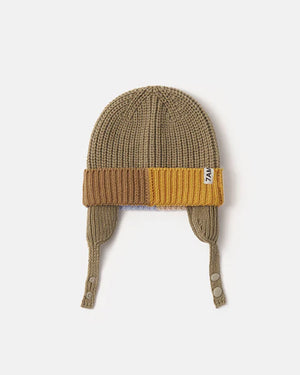 7 A.M. Enfant Chunky Beanie with Ear Flap in Multiple Colors