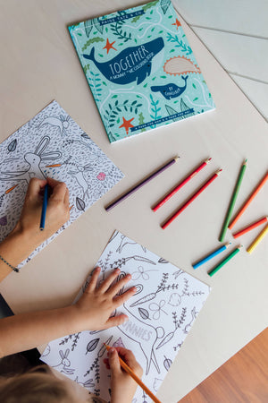 Paige Tate & Co. Together: A Mommy + Me Coloring Book