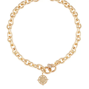 Ettika Cruisin' Chain Link and Charm Necklace