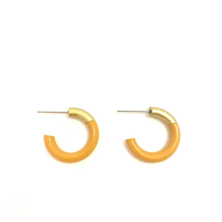 Accessory Jane Small Liz Hoops - Multiple Colors!