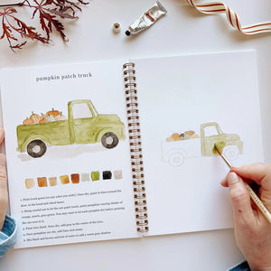 emily lex studio Autumn Watercolor Workbook