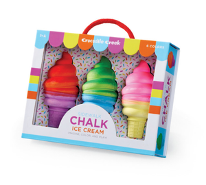 Crocodile Creek Ice Cream Sidewalk Chalk