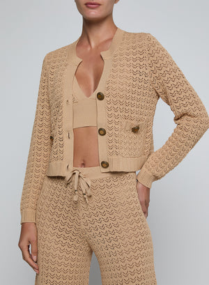 ORLA POINTELLE KNIT CARDI