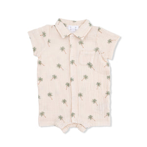 Angel Dear Polo Shortie in Palm Tree