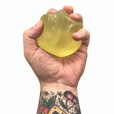Top Trenz Inc Super Duper Sugar Squisher Toy Happy Face