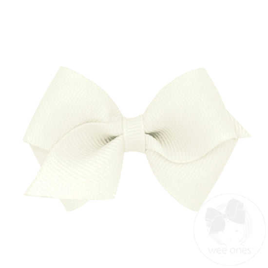 Wee Ones Wee Basic Grosgrain Bow - Multiple Colors!