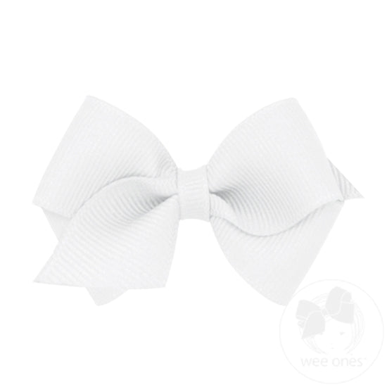 Wee Ones Wee Basic Grosgrain Bow - Multiple Colors!