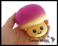 Curious Minds Toys Mushroom Squishy Squeeze Stress Ball