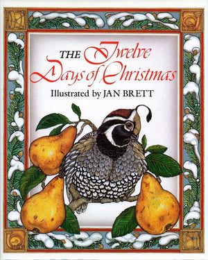 The Twelve Days of Christmas Board Book By Jan Brett