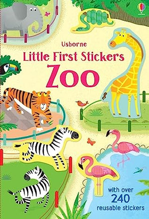 Usborne Little First Stickers Book Zoo