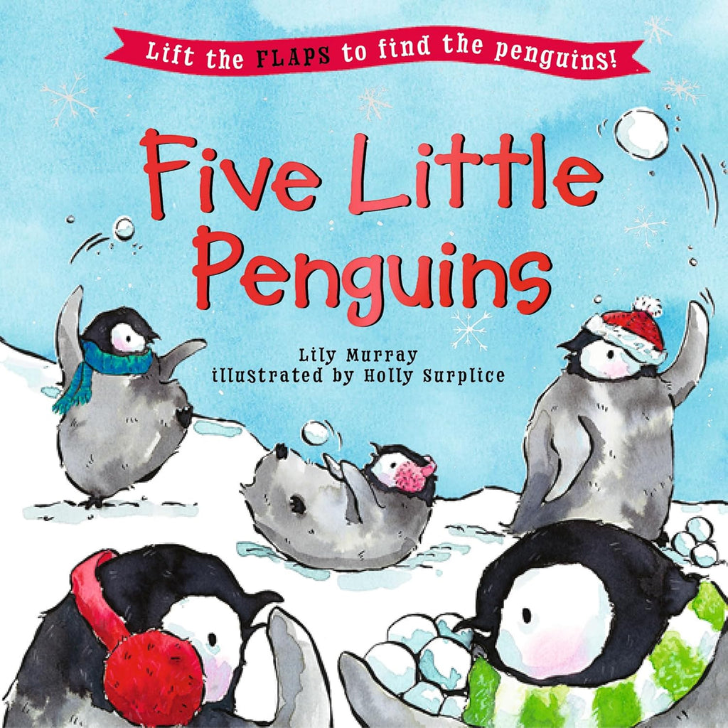 Five Little Penguins a Lift-the-Flap Book