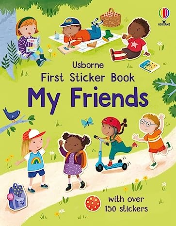 Usborne First My Friends Sticker Book