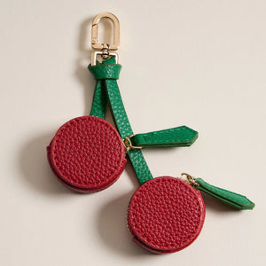 Frem NYC Cherry Leather Bag Charm