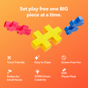 Plus-Plus USA BIG Flowers Activity Set
