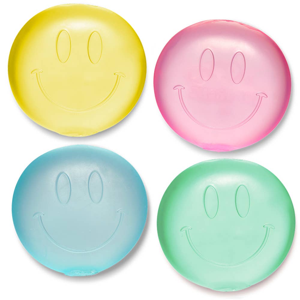 Top Trenz Inc Super Duper Sugar Squisher Toy Happy Face
