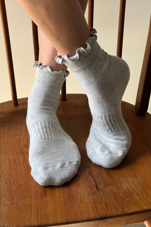 Le Bon Shoppe Ruffled Hugger Crew Socks - Multiple Colors!
