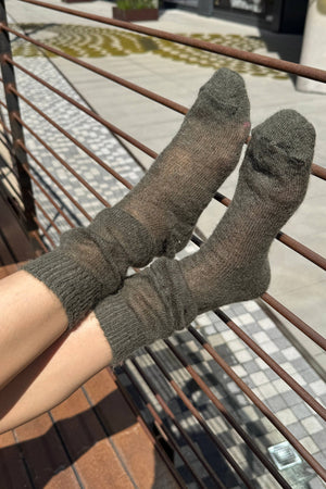 Le Bon Shoppe - Mohair Veil Socks (Multiple colors)