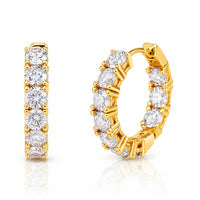 Tai Jewelry - Medium Tennis Huggies | 16mm