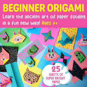 Faber-Castell Neon Origami Mini Kit