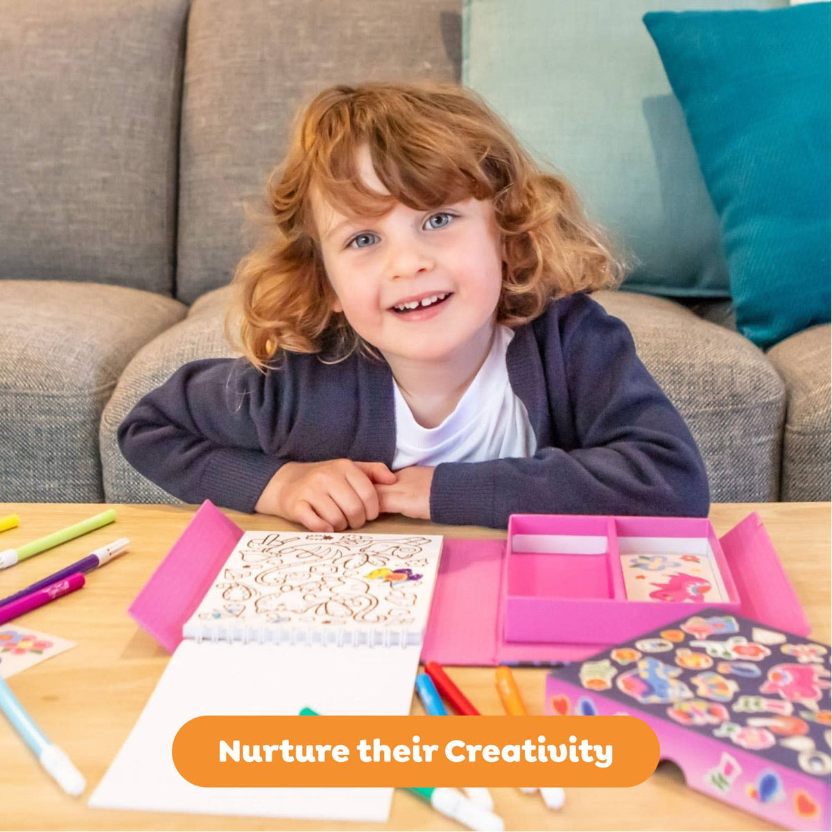 Tiger Tribe Magical Creatures Coloring Set