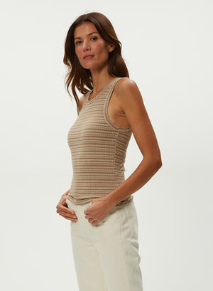 CAROLIE RIBBED TANK
