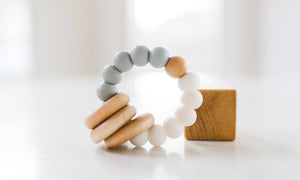 Bannor Toys Classic Teether Wooden Baby Toys
