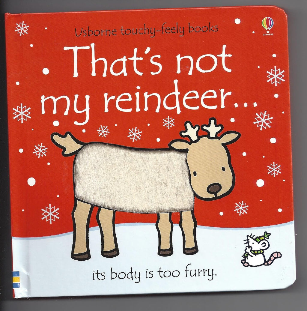 That's Not My Reindeer... Touchy-Feely Book By Fiona Watt