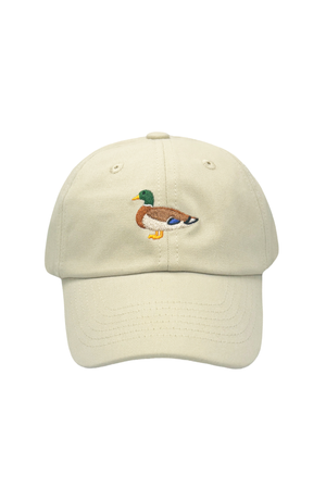 Bits & Bows Khaki Mallard Baseball Hat