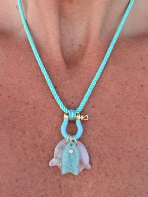 Forever Blythe Three Little Fish Necklace - Assorted