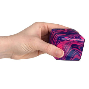 Curious Minds Toys Marbled Square Squishy