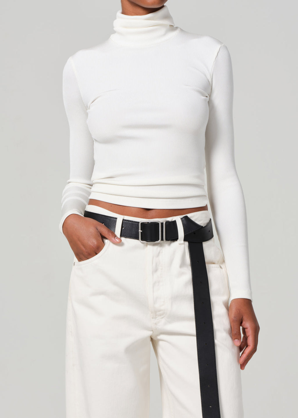 Citizens of Humanity Caradene Turtleneck in Ivory