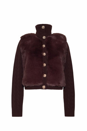 Cara Cara Logan Jacket in Brown