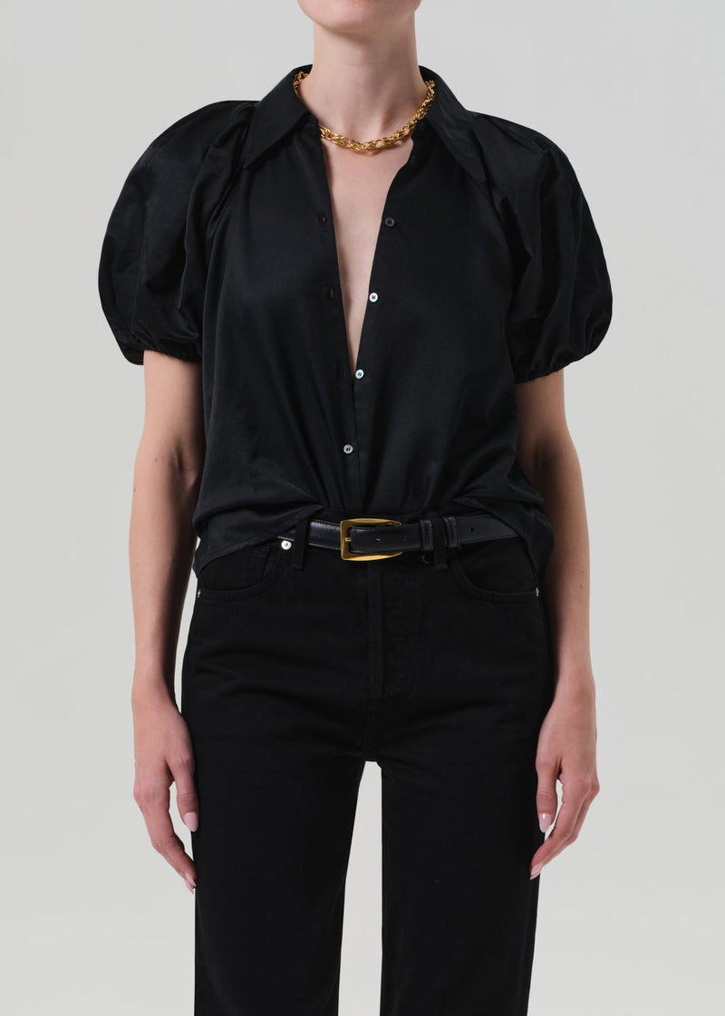Citizens of Humanity Leila Top in Black